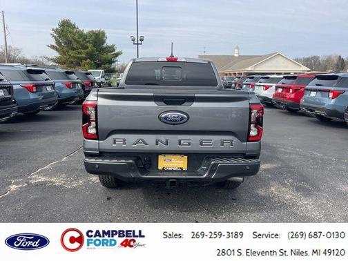 Gray Metallic 2024 Ford Ranger XLT