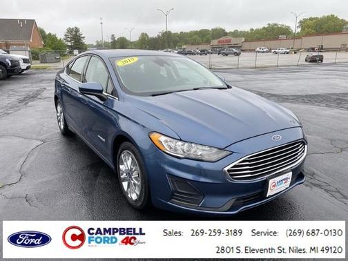 2019 Ford Fusion Hybrid SE