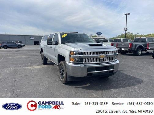 Silver Ice Metallic 2019 Chevrolet Silverado 2500 WT
