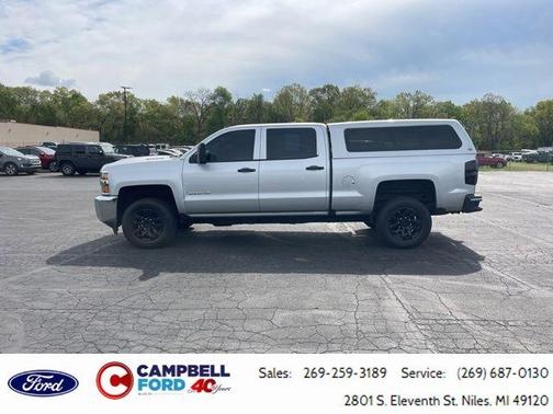 Silver Ice Metallic 2019 Chevrolet Silverado 2500 WT