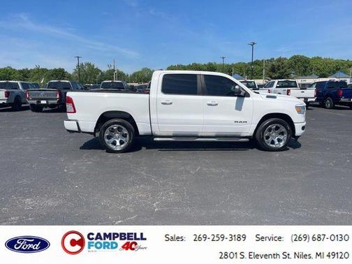 Bright White Clearcoat 2021 RAM 1500 Big Horn