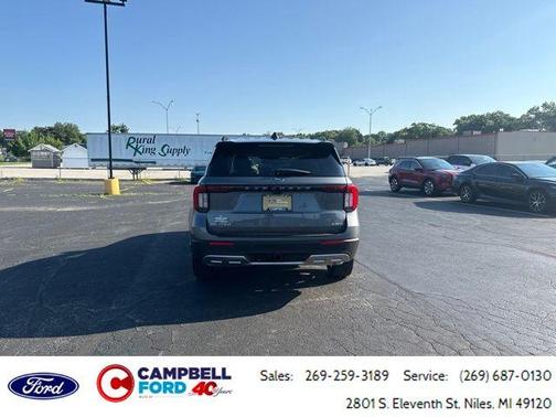 Gray Metallic 2026 Ford Explorer Active