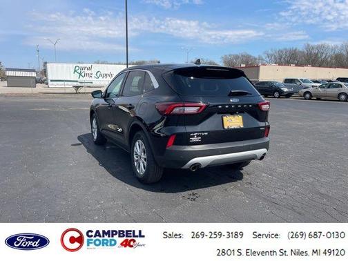 Agate Black Metallic 2023 Ford Escape Active