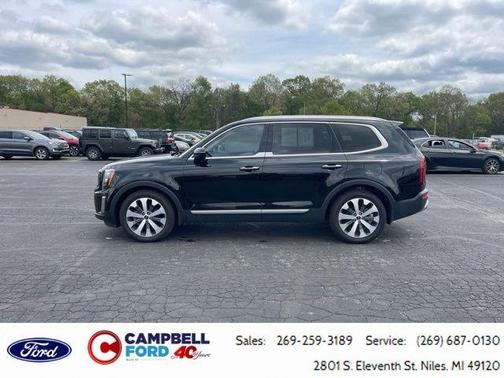 Black 2022 Kia Telluride SX