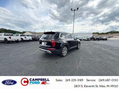 Black 2022 Kia Telluride SX