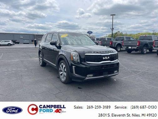 Black 2022 Kia Telluride SX