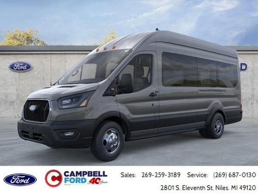 Carbonized Gray Metallic 2026 Ford Transit-350 Base
