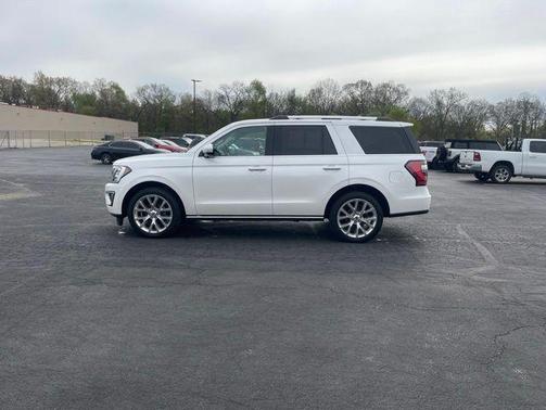 White Platinum Clearcoat Metallic 2019 Ford Expedition Limited