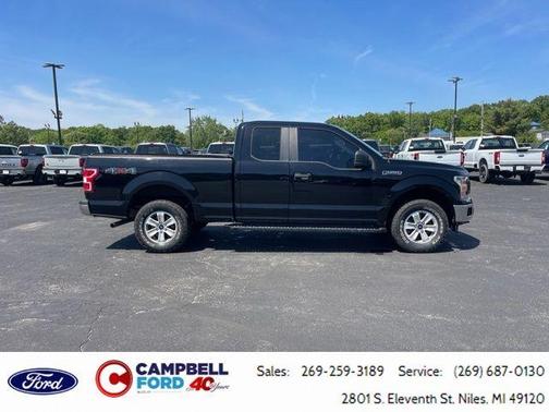 Shadow Black 2018 Ford F-150 XL