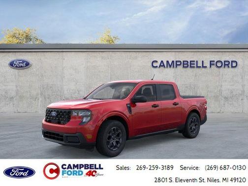 Ruby Red Metallic Tinted Clearcoat 2026 Ford Maverick XLT