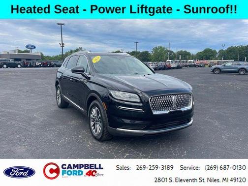 Black Metallic 2023 Lincoln Nautilus Reserve