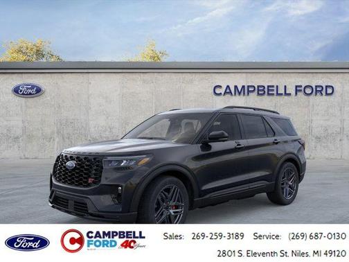 Black Metallic 2026 Ford Explorer ST