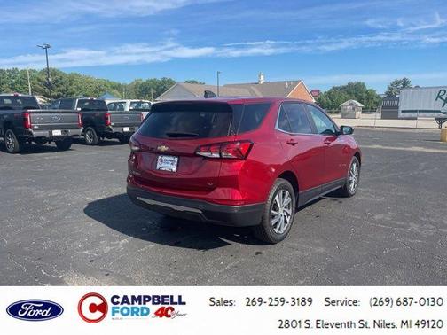 Radiant Red 2024 Chevrolet Equinox LT