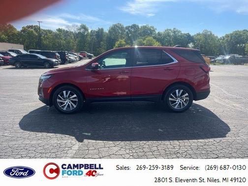 Radiant Red 2024 Chevrolet Equinox LT