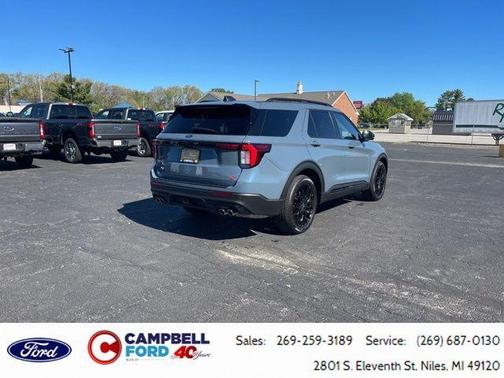 Vapor Blue 2025 Ford Explorer ST