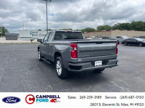 Satin Steel Metallic 2020 Chevrolet Silverado 1500 Custom