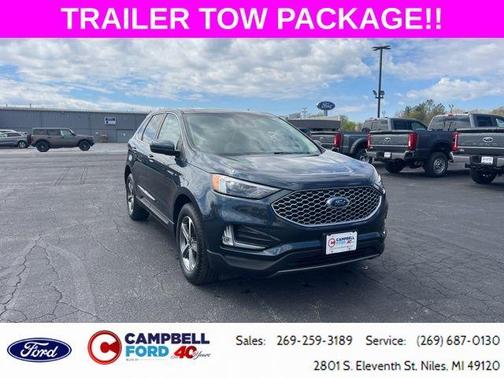 Stone Blue Metallic 2024 Ford Edge SEL