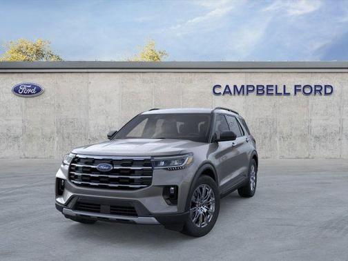 Gray Metallic 2026 Ford Explorer Active