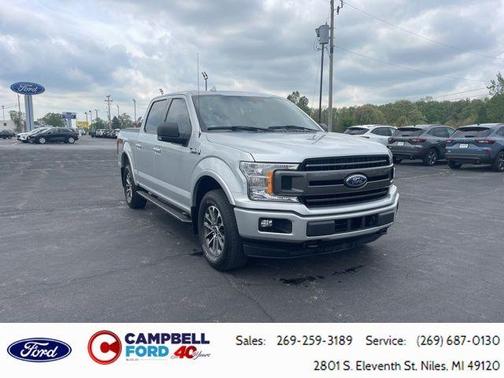 Ingot Silver 2018 Ford F-150 XLT