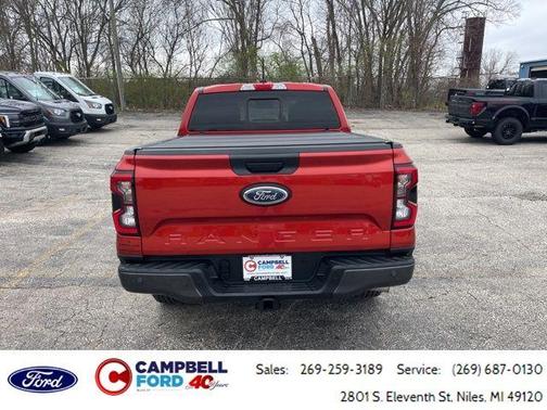 Hot Pepper Red Metallic Tinted Clearcoat 2024 Ford Ranger XLT