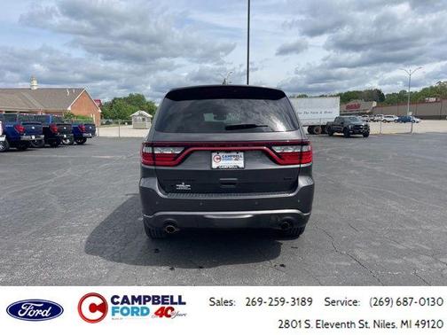 Granite Clearcoat Metallic 2021 Dodge Durango GT