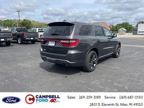 Granite Clearcoat Metallic 2021 Dodge Durango GT