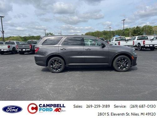 Granite Clearcoat Metallic 2021 Dodge Durango GT