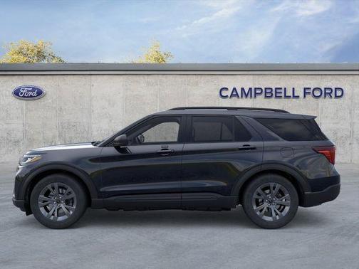 Agate Black Metallic 2026 Ford Explorer Active