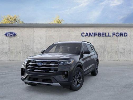Agate Black Metallic 2026 Ford Explorer Active