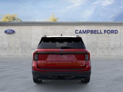 Red Metallic 2026 Ford Explorer ST-Line