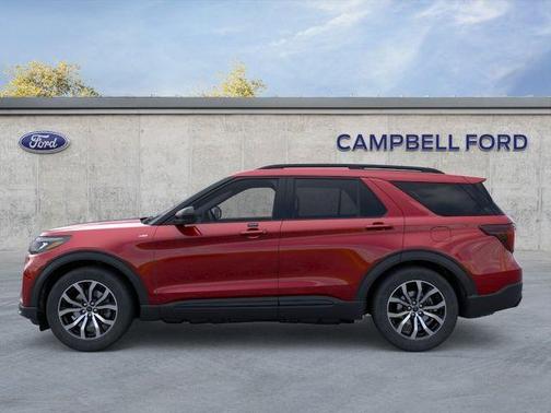 Red Metallic 2026 Ford Explorer ST-Line