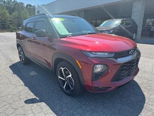 Mahogany Red Metallic 2022 Chevrolet Trailblazer RS