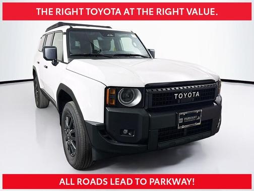 White 2026 Toyota Land Cruiser 1958