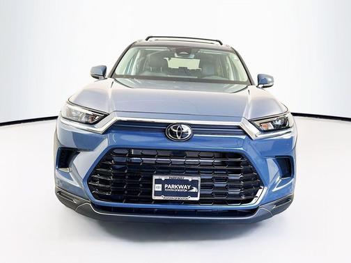 Blue 2025 Toyota Grand Highlander Hybrid XLE