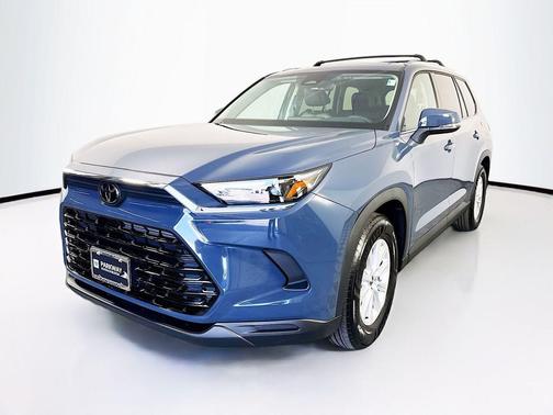 Blue 2025 Toyota Grand Highlander Hybrid XLE