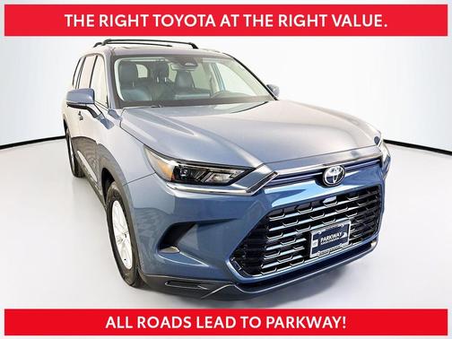 Blue 2025 Toyota Grand Highlander Hybrid XLE