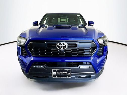 Blue 2025 Toyota Tacoma Hybrid TRD Sport