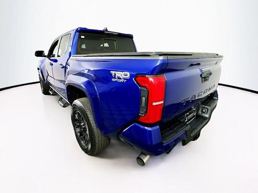 Blue 2025 Toyota Tacoma Hybrid TRD Sport