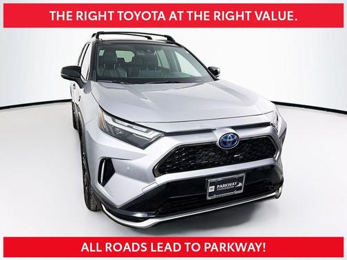 Silver 2022 Toyota RAV4 Prime XSE