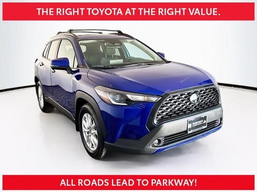 Blue 2023 Toyota Corolla Cross LE