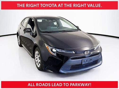 Midnight Black Metallic 2024 Toyota Corolla LE