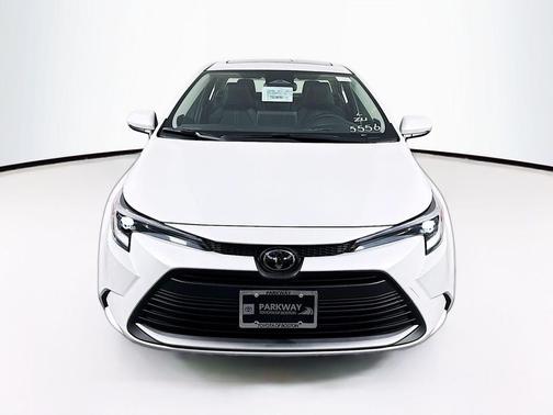 White 2026 Toyota Corolla Hybrid XLE