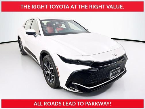 White 2023 Toyota Crown XLE