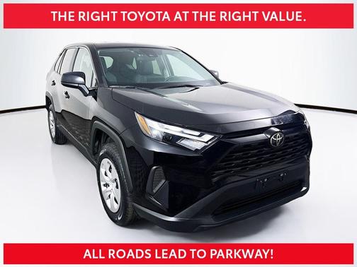 Midnight Black Metallic 2024 Toyota RAV4 LE