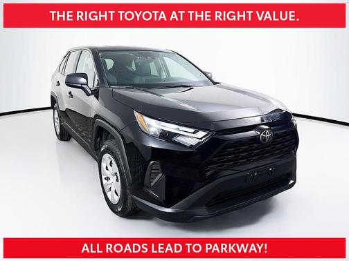Midnight Black Metallic 2024 Toyota RAV4 LE