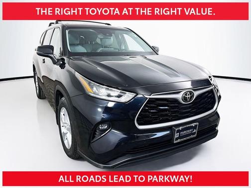 Black 2020 Toyota Highlander LE