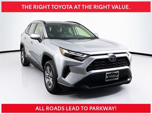 Silver Sky Metallic 2023 Toyota RAV4 Hybrid XLE