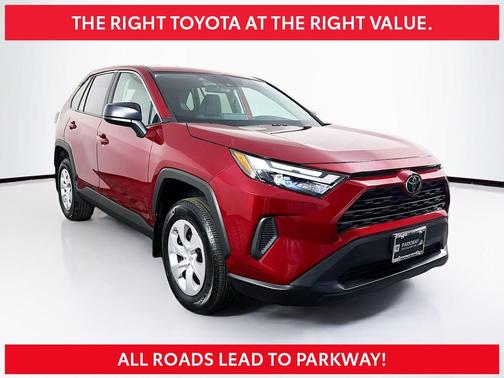 Ruby Flare Pearl 2024 Toyota RAV4 LE