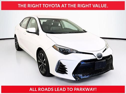 Super White 2019 Toyota Corolla SE