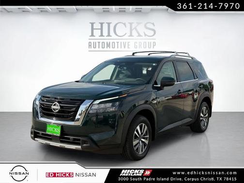Obsidian Green 2025 Nissan Pathfinder SL